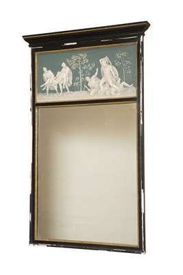 Lot 184 - Neoclassical Style Gold Painted and Ebonized...