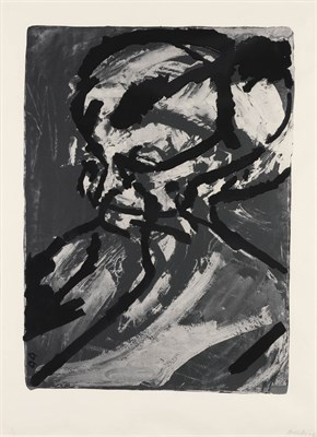 Lot 5 - Frank Auerbach (b. 1931) PORTRAIT OF GERDA...