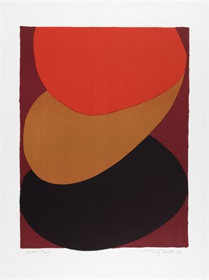 Lot 109 - Sir Terry Frost ORANGE DUSK (K. 56) Color...