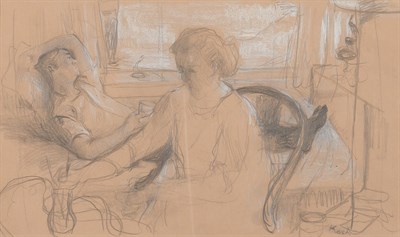 Lot 63 - John Koch American, 1909-1978 John and Dora...