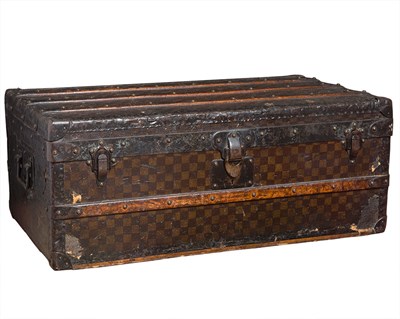 Lot 189 - Louis Vuitton Travel Trunk Height 13 inches,...
