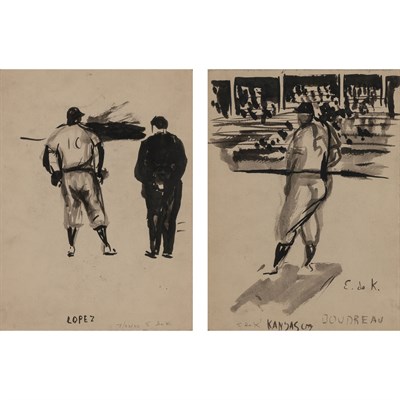 Lot 2070 - Elaine de Kooning American, 1918-1989 (i)...