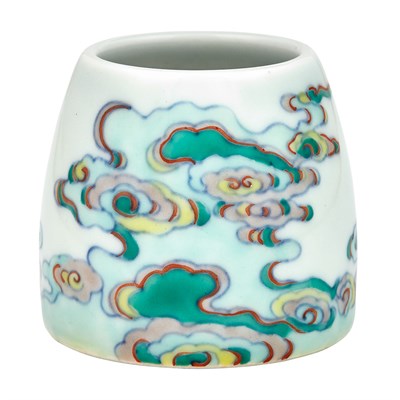 Lot 73 - Chinese Doucai Enameled Porcelain Waterpot...