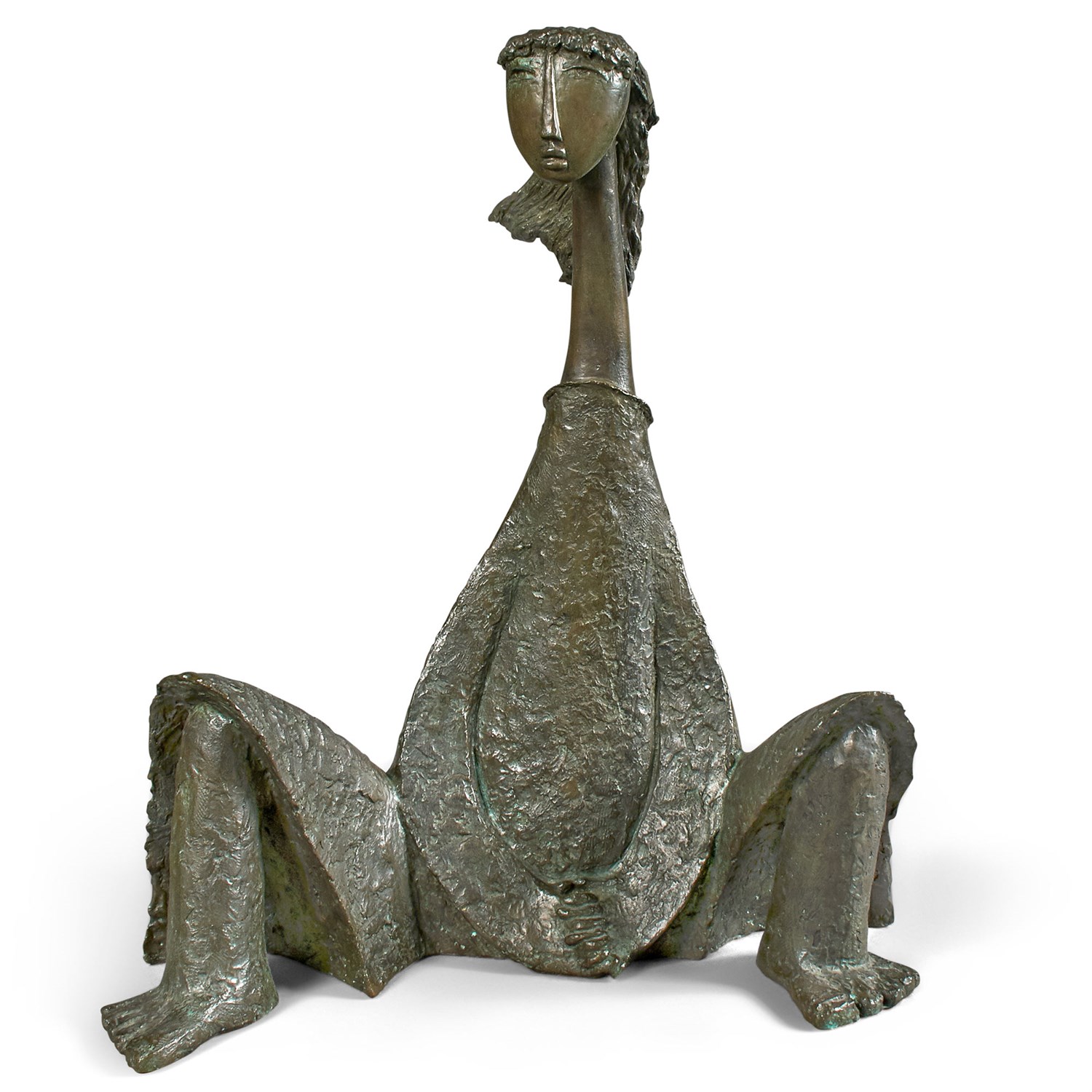 Lot 64 - Angel Botello Puerto Rican, 1913-1986 Manos...