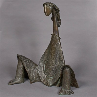 Lot 64 - Angel Botello Puerto Rican, 1913-1986 Manos...