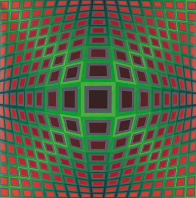 Lot 36 - Victor Vasarely Hungarian/French, 1906-1997...