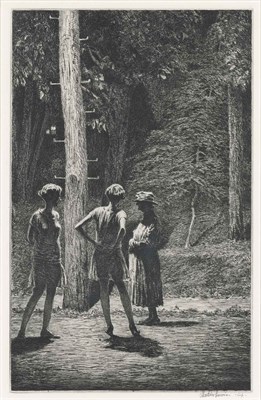 Lot 135 - Martin Lewis UNDER THE STREET LAMP (MCC. 70)...