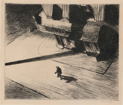 Lot 120 - Edward Hopper (1882-1967) NIGHT SHADOWS (LEVIN...
