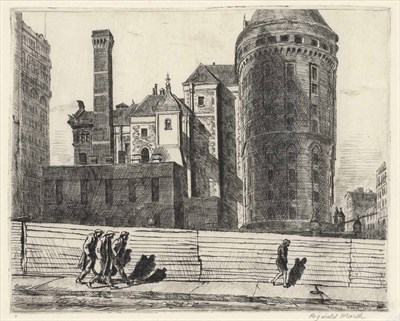 Lot 152 - Reginald Marsh TOMBS PRISON (S. 65) Etching,...