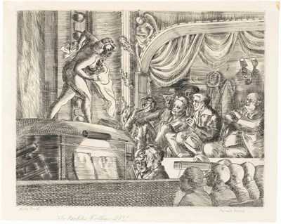 Lot 153 - Reginald Marsh PEOPLES FOLLIES (S. 178)...