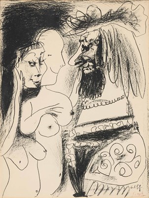 Lot 2133 - Pablo Picasso (1881-1973) LE VIEUX ROI (BLOCH...