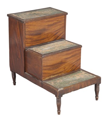 Lot 185 - George III Style Leather Inset and Mahogany...