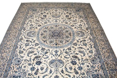 Lot 490 - Nain Carpet Central Iran, contemporary The...
