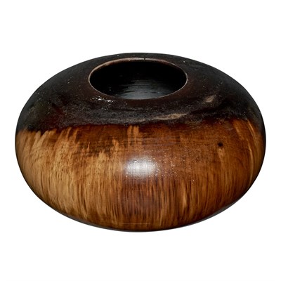 Lot 317 - Ed Moulthrop Figured Tulipwood Bowl Incised ED...