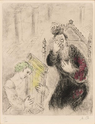 Lot 40 - Marc Chagall SAÜL ET DAVID (C. BOOKS 30)...