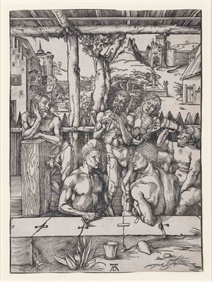 Lot 88 - Albrecht Dürer (1471-1528) THE BATH HOUSE...