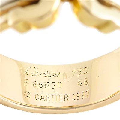 Lot 216 - Gold and Green Chalcedony Pendant-Earrings with Tricolor Gold Ring, Cartier