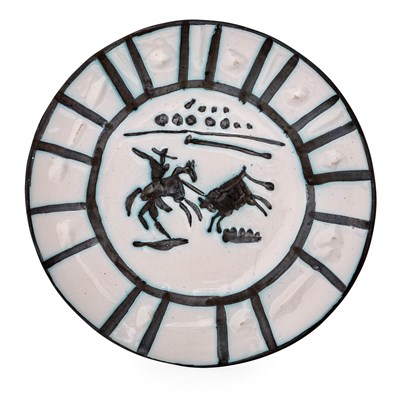 Lot 194 - Pablo Picasso PICADOR (A.R. 201) Painted and...