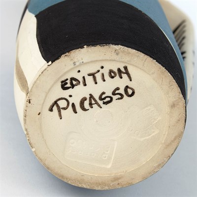 Lot 196 - Pablo Picasso FEMME (A.R. 297) Painted and...