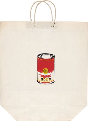 Lot 241 - Andy Warhol CAMPBELL'S SOUP CAN ON A SHOPPING...
