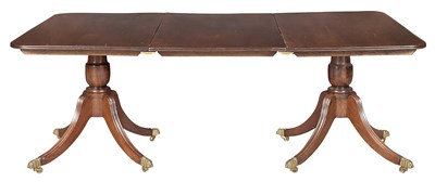 Lot 399 - George IV Style Mahogany Double-Pedestal...