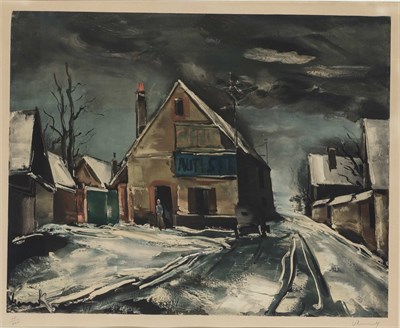 Lot 120 - After Maurice de Vlaminck (1876-1958) RUE EN...