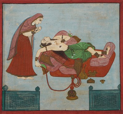 Lot 18 - Indian School Rajput, Bundi, late 17th century...