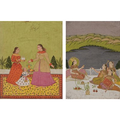 Lot 19 - Indian School Deccan, probably Golconda, late...