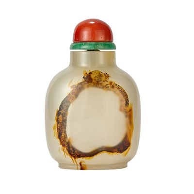 Lot 155 - Chinese Agate Snuff Bottle 18th/19th Century...