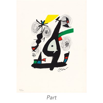 Lot 174 - Joan Miró LA MÉLODIE ACIDE (M. 1212-1225)...