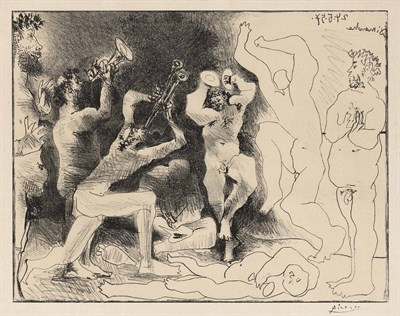 Lot 188 - Pablo Picasso LA DANSE DES FAUNES (B. 830)...