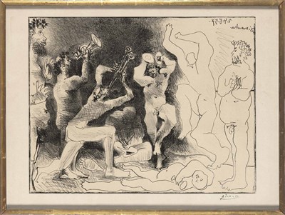 Lot 188 - Pablo Picasso LA DANSE DES FAUNES (B. 830)...