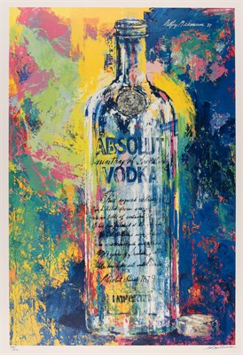 Lot 33 - LeRoy Neiman Absolut Vodka , 1989 Screenprint...