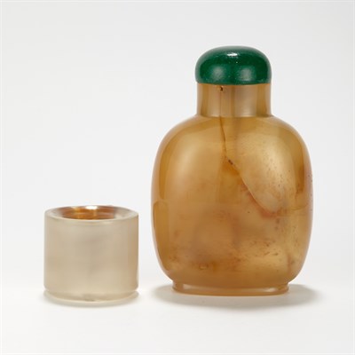 Lot 182 - Chinese Agate Snuff Bottle 18th/19th Century...