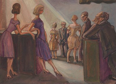 Lot 143 - Sergei Yurievich Soudeikine Russian, 1883-1946...