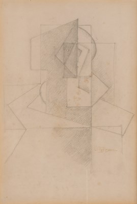 Lot 1070 - Jean Metzinger French, 1883-1956 Femme, circa...