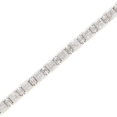 Lot 404 - White Gold and Diamond Bracelet, Jacob & Co.