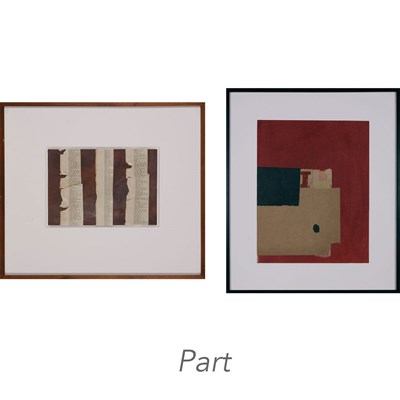 Lot 115 - Group of Seven Framed Collages and One...