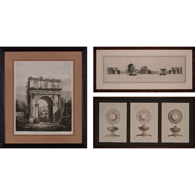 Lot 121 - Luigi Rossini (1790-1857) ARCO DI AUGUSTO IN...