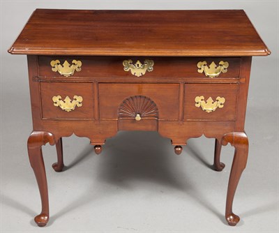 Lot 287 - Queen Anne Mahogany Dressing Table...