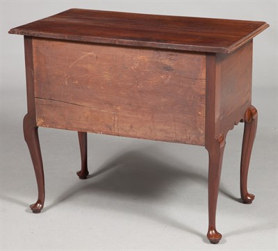 Lot 287 - Queen Anne Mahogany Dressing Table...