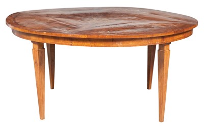 Lot 341 - Italian Neoclassical Walnut and Marquetry...