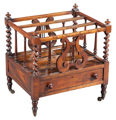 Lot 360 - William IV Rosewood Canterbury Height 21...
