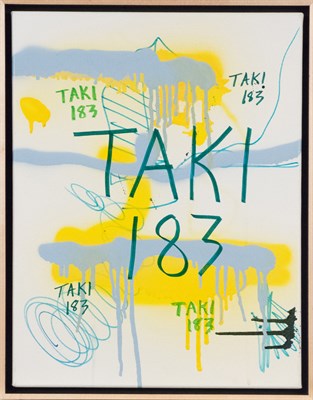 Lot 42 - TAKI 183 American, 20th Century Untitled, 2013...