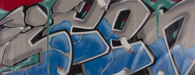 Lot 18 - SEEN American, b. 1961 Untitled Aerosol paint...