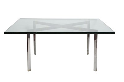 Lot 303 - Mies van der Rohe for Knoll Chrome Plated...