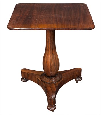 Lot 137 - Regency Rosewood Occasional Table 19th Century...