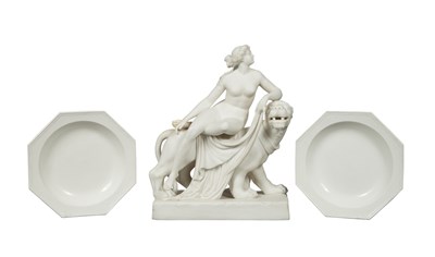 Lot 150 - Parianware Figure Group of Ariadne and the...