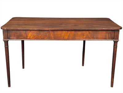 Lot 156 - Continental Neoclassical Mahogany Drop-Leaf...