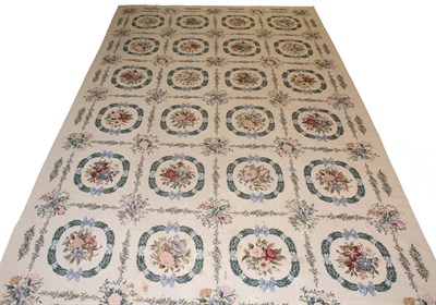 Lot 609 - Needlepoint Carpet Continental, first quarter...